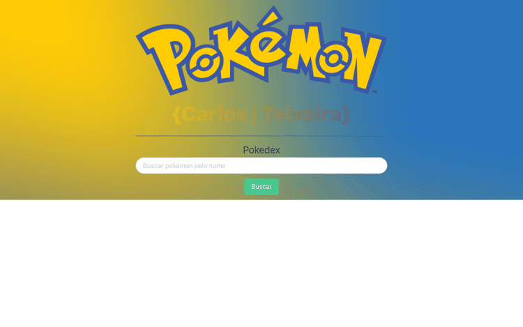 Preview pokedex project card